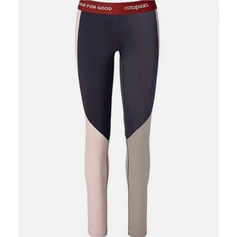 NWOT Cotopaxi Haraka Tight Colorblock Athletic Leggings Women's Small